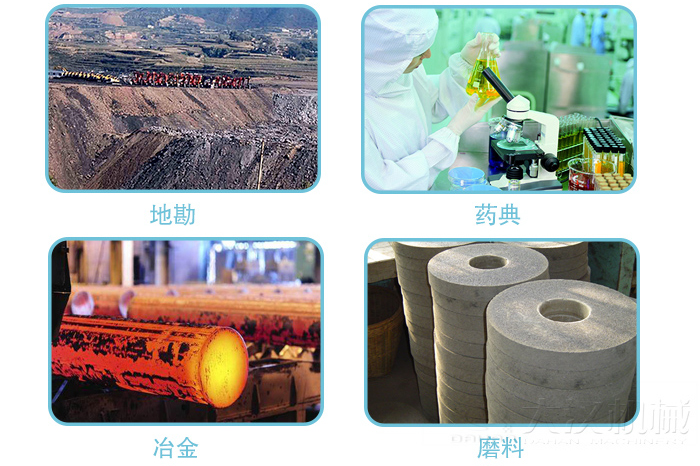 適用行業(yè):地堪，冶金，藥典,磨料